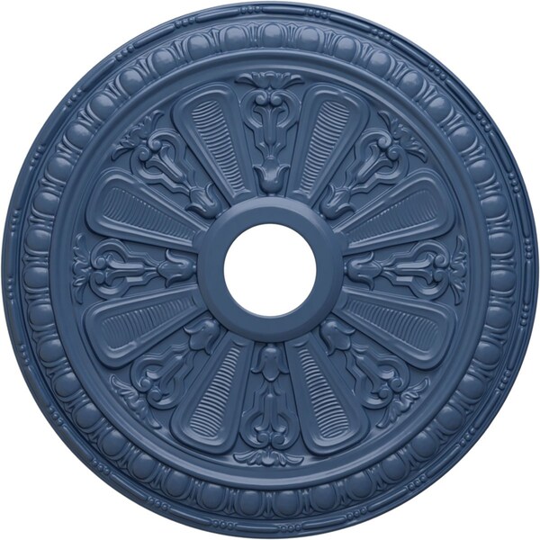 Ekena Millwork Bristol Ceiling Medallion (Fits Canopies up to 3 7/8"), 23 1/2"OD x 3 7/8"ID x 1"P, Americana CM23BIAMF - main